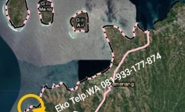 Tanah Murah Pinggir Pantai Malimbu Lombok View Sunset & 3 Gili