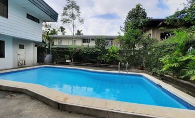 4BR House in Bel-Air Village Makati with pool (570sqm. lot area)