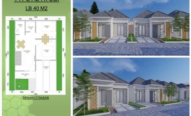 Rumah Baru Dengan Konsep Islami Di Bekasi Utara.