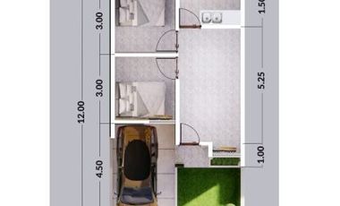 RUMAH CANTIK MINIMALIS TYPE 30/60 MURAH TEPI JALAN UTAMA DI MAGELANG 200 JUTA