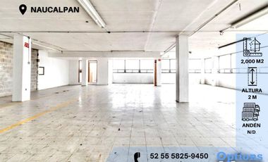 Warehouse in Naucalpan for rent