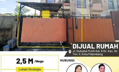 town house mewah palembang