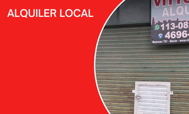 ALQUILER DE LOCAL EN MORÓN