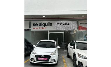Se Alquila Local 114 Mts Via España Rio Abajo USD$1,800,oo+itbms