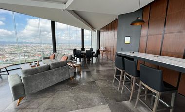SE RENTA DEPARTAMENTO 2 RECAMARAS Y ESTUDIO TORRE QUORE ZAVALETA AMENIDADES