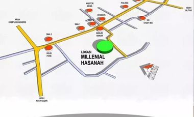 PROMO DP MURAH !!! , Rumah Dijual di Kampung Inggris Pare Kediri, 0821-1111-----