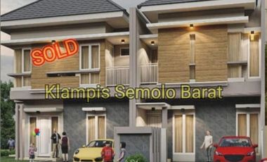 Rumah Klampis Semolo Barat Perumahan Wisma Mukti Surabaya