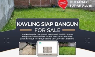 Tanah kavling siap bangun komplek pilar biru cibiru hilir