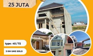 Rumah Murah di Grand Madina Residence 1 Gumpang Kartasura Sukoharjo