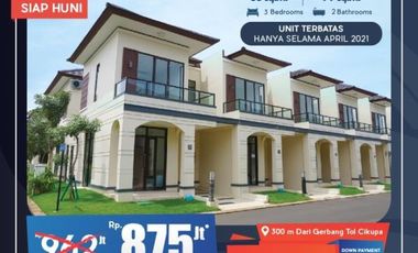 Dijual Rumah Bagus Lavon Siap Huni 875jt di Cikupa Tangerang