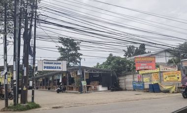 Disewakan Kavling Komersil Serbaguna di Jl Raya Puspitek Pamulang Sebelah Taman Jajan Permata
