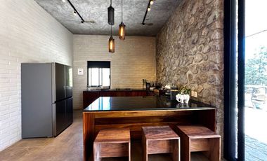 Cabaña en Venta de Lujo Amueblada, Tapalpa Country Club, Jalisco. Campo de golf