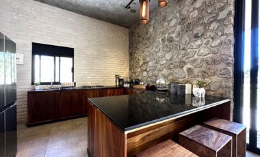 Cabaña en Venta de Lujo Amueblada, Tapalpa Country Club, Jalisco. Campo de golf