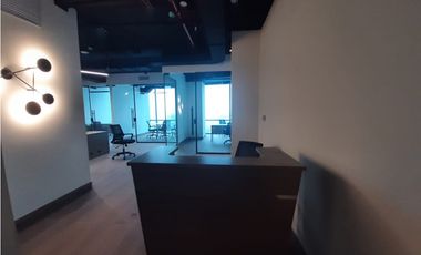 ALQUILER OFICINA AMOBLADA COSTA DEL ESTE 140M2 ESTRENAR MTTO INCLUIDO
