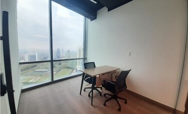 ALQUILER OFICINA AMOBLADA COSTA DEL ESTE 140M2 ESTRENAR MTTO INCLUIDO