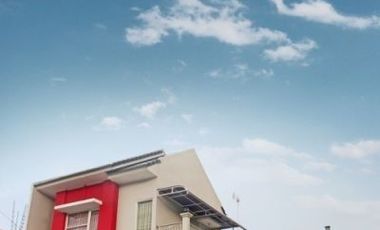hunian minimalis 2 lantai siap huni tanpa dp di cibinong bogor