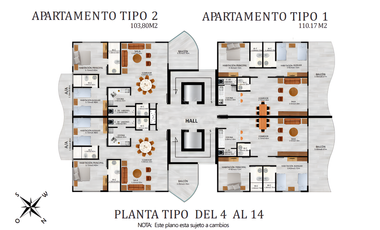 Apartamentos desde 118 m² con vista al mar en Coveñas Sucre