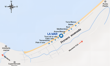Apartamentos desde 118 m² con vista al mar en Coveñas Sucre