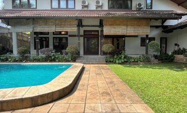 DIJUAL RUMAH LUAS dgn S.POOL di Jl BENDA RAYA / KEMANG, AMPERA
