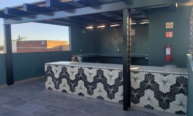 DEPTO AMUEBLADO TORRE LIBELLA NUEVO CENTRO HITORICO RENTA $18,000. CON TODO INCLUIDO