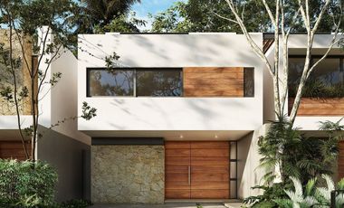 Townhouse en privada residencial en Conkal, con amenidades