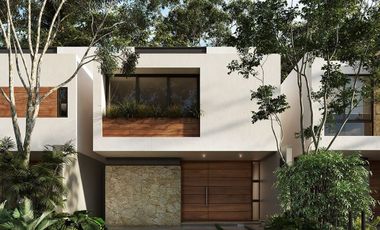 Townhouse en privada residencial en Conkal, con amenidades