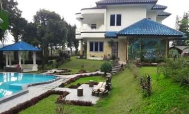 Dijual Villa Cisarua Bogor 1.380 m2 Jabar View Indah
