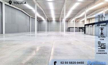 Great industrial warehouse for rent in Lerma