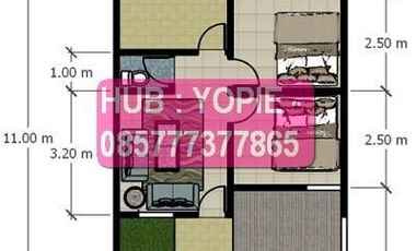 Dijual rumah murah di cihideung bogor