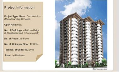 Affordable Condominium for sale  1-Bedroom Ready for Occupancy in Basak Lapu-Lapu City