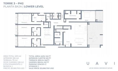 UAVI 3-PH2 - Condominio en venta en Higuera Blanca, Puerto Vallarta