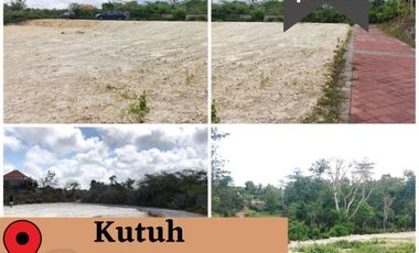 Tanah Kavling di area Gunung Payung, Desa Kutuh, Kuta.