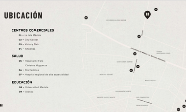 Departamento en Venta Mérida, Zaguán, Santa Gertrudis Copo ( Modelo San Juan)