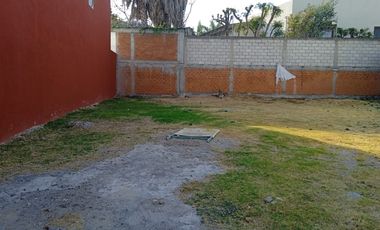 LOTE RESIDENCIAL EN VENTA