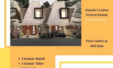 Rumah Bagus Konsep Jepang 2 Lantai Di Kertajati Survey Bersama Kami