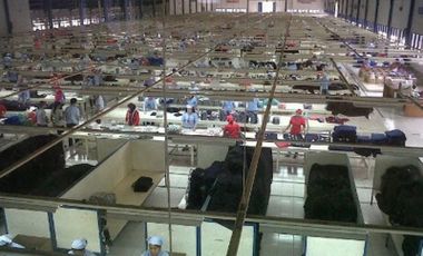 Pabrik murah Ex- Pabrik Garment Luas 4,1 HA di Kawasan Karawang Timur, siap Pakai