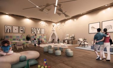 Condominio amplio de 2 recamaras con terraza panorámica en venta Cancún.