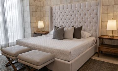 Condominio amplio de 2 recamaras con terraza panorámica en venta Cancún.