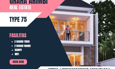 Dijual Perumahan 2 Lantai Type 75 Mewah Murah di Salatiga