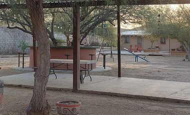 Terreno de 5,000 m y casa en campestre a 1 km de San Pedro el Saucito, Hermosillo