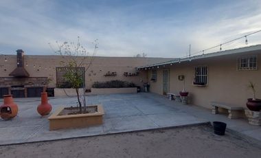 Terreno de 5,000 m y casa en campestre a 1 km de San Pedro el Saucito, Hermosillo