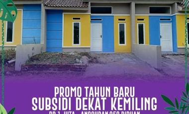 Rumah Subsidi Lampung Dekat Kemiling #6J22