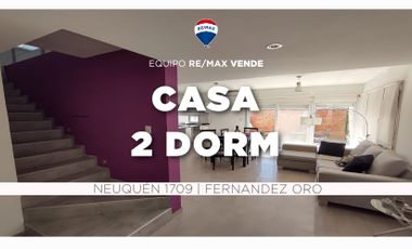 VENTA - Casa 2 dormitorios en Fernandez Oro