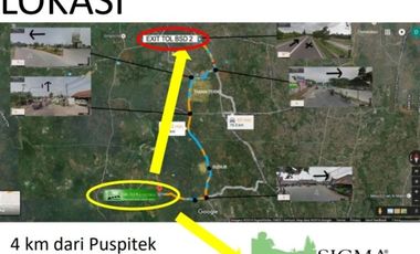 Gudang Sigma Kartika Gunung sindur Serpong Sertifikat SHM