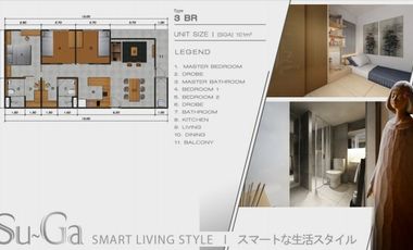 3 Bedroom Condo for sale