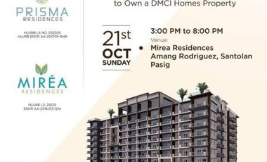 DMCI Affordable 1 Bedroom Condo in Pasig near Eastwood