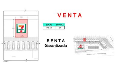 Local En Venta En Plaza Comercial Con Renta Garantizada A 20 Años