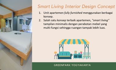 Siap Huni Atau Disewakan, 9 Menit Ambarukmo Plaza, Jual Apartemen