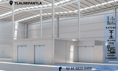 Rent of industrial warehouse in Tlalnepantla