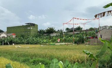 Tanah Sawah Sangat Strategis Cilame Bandung Barat